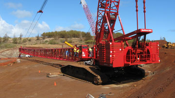 Crane inspection in Hawaii