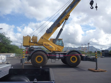 Crane inspection in Hawaii