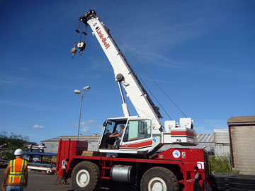 Crane inspection in Hawaii
