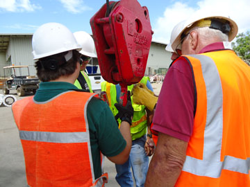 Crane inspection in Hawaii