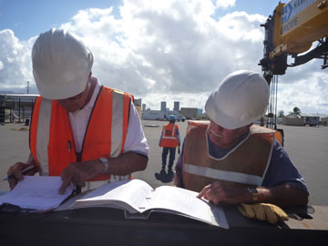 Crane inspection in Hawaii