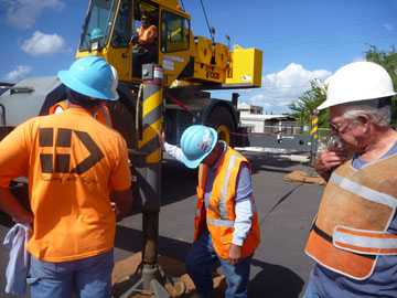 Crane inspection in Hawaii