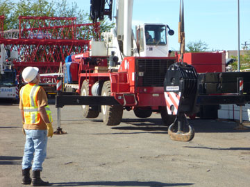 Crane inspection in Hawaii