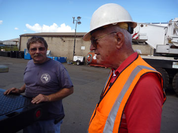 Crane inspection in Hawaii
